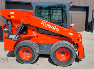 Top flambant neuf 2022 KUBOTA SSV75 Wheel Skid Steers en bon état et heures très basses prêtes à être expédiées/dans le monde entier - Product Image 5