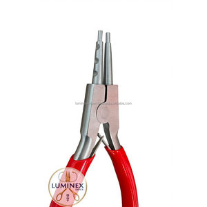 Pince à ouverture inversée |   Pince à ajuster les anneaux de pendentif |   Outil professionnel de fabrication de bijoux |   Acier inoxydable | - Product Image 3