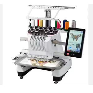 Máquina de Bordar Comercial de Alta Calidad Original de 12 Agujas, 1000 RPM, Automática, Computarizada, de Una Cabeza, con Pantalla LCD y Cambio de Color - Product Image 3
