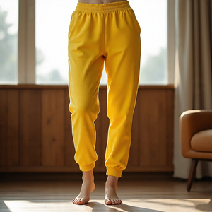 <b>Women</b> <b>Fleece</b> Polyester Jogger Sweatpants Ladies Outdoor Mid-weight Double Waistband <b>Trouser</b> Pajama <b>Women's</b> - Product Image 5