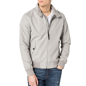 Bonne qualité coupe-vent veste fermeture éclair manteaux printemps automne couleur unie nouveau décontracté mode hommes Softshell veste - Product Image 1