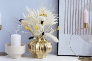 Florero de aluminio y Metal para Decoración de mesa, jarrón de Color plateado con acabado, forma Irregular única personalizada - Product Image 5