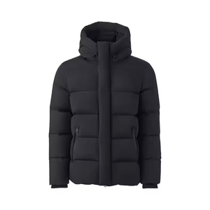 Blouson d'hiver matelassé pour homme, style urbain, à capuche, respirant, imperméable et coupe-vent - Product Image 1