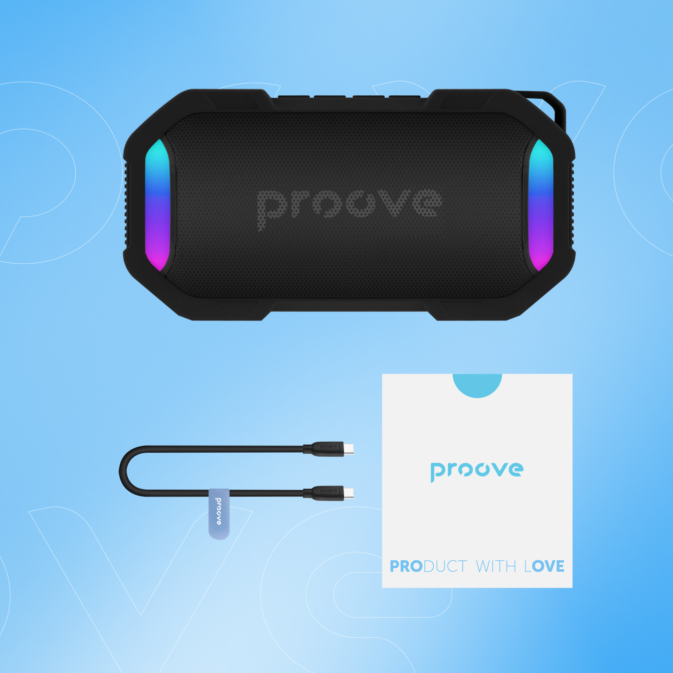 Portable Speakers Proove Black Rock 10W Wireless Speaker with Deep Bass Portable Speaker for Outdoor & Party · image 5