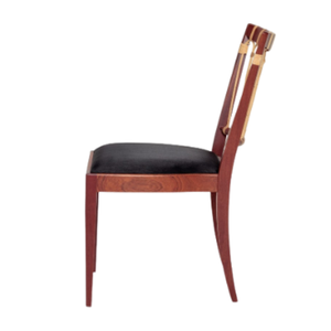 Sillas de comedor sin brazos de estilo japonés con asiento trasero de mimbre de ratán y cojín suave sillas de comedor de madera para el hogar muebles de restaurante - Product Image 5