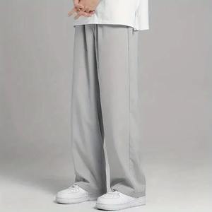 Winter Casual Breathable Eco-Friendly <b>Wool</b> <b>Pants</b> Straight-Leg for Neat Look Daily Commuting Casual Dates & Gatherings - Product Image 3