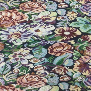 Tejido de algodón polivinílico Jacquard moderno tejido de urdimbre transpirable diseño Floral tejido de tapicería teñido con hilo para Bolsos De Mujer - Product Image 2