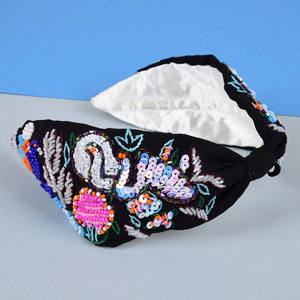 Custom Style Baby Girls Headband Hair Accessories for Baby <b>Shower</b> Party Gift Handmade High Quality Indian Manufacturer Low Price - Product Image 1