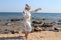 Peignoir à capuche en coton turc de bonne qualité séchage rapide à manches longues peignoir doux femmes hommes enfants taille Option maison plage Spa