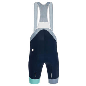 Cuissard de cyclisme professionnel pour hommes avec coussin en gel respirant tissu extensible à séchage rapide bandes de jambe en silicone et bandes réfléchissantes - Product Image 3