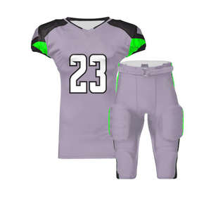 Uniforme de fútbol americano de poliéster ligero con estampado de logotipo personalizado de manga corta, ropa deportiva de moda - Product Image 2