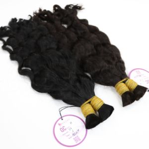 Extensiones de cabello humano de alta calidad, extensiones de cabello Remy ondulado de cuerpo de color a granel, precio al por mayor, OEM OBM - Product Image 5