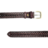 Ceinture décontractée pour homme en cuir véritable avec boucle en alliage, couleur et logo personnalisables, prix de gros pour la vente en ligne