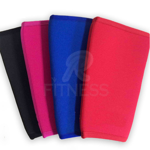 สนับเข่าแบบมีโลโก้สั่งทำ ผ้า Neoprene ระบายอากาศได้ดี หนา 5 มม. 7 มม. 9 มม. พร้อมแผ่นรองเข่าแบบยืดหยุ่น - Product Image 6