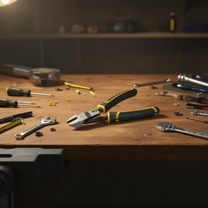 Juego de 6 alicates diagonales de acción compuesta con mango de plástico de agarre suave para aplicaciones de corte, para Stanley Fatmax - Product Image 3