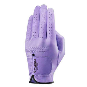 Gants de golf unisexes haut de gamme en cuir véritable respirant avec logo personnalisé, design à doigts complets pour usage sportif - Product Image 5