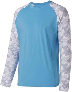 Camisa de Pesca Personalizada para Hombre, Manga Larga, Cómoda, Transpirable, de Secado Rápido, Alta Calidad, Servicio OEM, Venta al por Mayor - Product Image 4