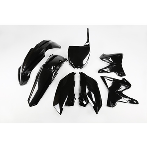 Kit di plastica nera per Yamaha YZ 125 Restyling carenatura moto a 2014 2002 - Product Image 1