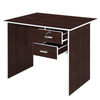 Essence Modernes Design Computertisch für Schulen mit 2 Schubladen und Schloss, 15mm Spanplatte MDF-Platte, Fabrik-Großhandel WT302 Arbeitsplatz-Möbel