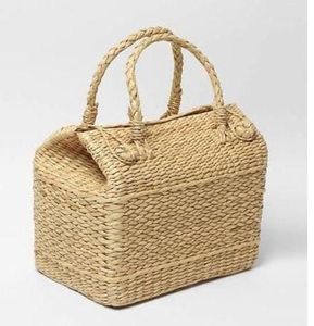 ตะกร้าสานผักตบชวาทนทานเป็นมิตรต่อสิ่งแวดล้อมทำด้วยมือจากข้อมูลทองคำ99ข้อมูลเวียดนาม - Product Image 3