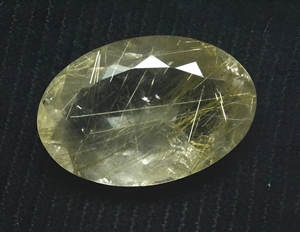 Amazing Cutting Golden Rutile Pierre à Facettes Lisse Poli Or Rutile Gemmes Couleur Dorée Pierre Naturelle Coupe Grossiste - Product Image 4