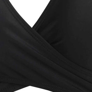 Ensembles de bikinis pour femmes sur mesure en gros, couleur noire, ensembles deux pièces, vêtements de sport, vêtements de plage, ensemble de bikini pour femmes - Product Image 5