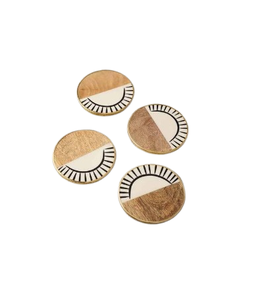 Walnut Wooden Cup Holder Latest Style Decorative <b>Coasters</b> Factory Products Square Personalized Wooden Tea <b>Coaster</b> - Product Image 4