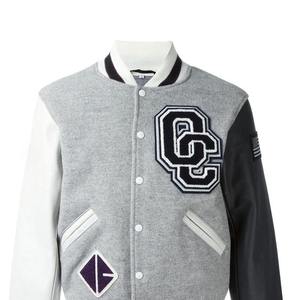 Veste universitaire tendance, très vendue, à prix abordable, personnalisable, en polyester/coton, imperméable, respirante, à ressort avant - Product Image 1