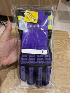 ถุงมือหนังแพะ Ansi Cut A5 ยี่ห้อ Van Goat  บุด้วยเคฟลาร์เย็บอย่างดี ป้องกันการกระแทก ทนไฟ ป้องกันไฟฟ้าสถิต ทนความร้อน - Product Image 5