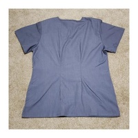 Uniforme de travail tunique femmes Blouse col en V haut vêtements médicaux poche vêtements de travail femmes tenue haut d'allaitement uniforme d'infirmière