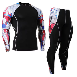 ชุดรัดรูป BJJ ชุดรัดกล้ามเนื้อชุดรัดรูปออกแบบได้ตามต้องการ - Product Image 1