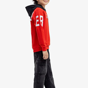 100% ropa de invierno para niños de algodón, conjunto de pantalones cortos con capucha informales con estampado Digital, ropa informal de verano teñida Lisa para niños - Product Image 4