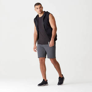 <b>Men's</b> Tank Tops <b>Sleeveless</b> <b>Hoodie</b> With Pocket Summer Vest Gyms Clothing Bodybuilding Hooded Tank Top Cotton Work Out Vest - Product Image 3
