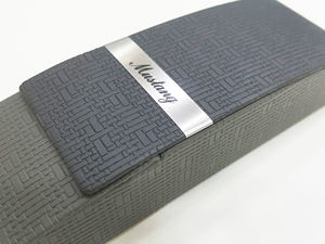 Estuche para anteojos de cuero PU con logotipo metálico personalizado - Product Image 5