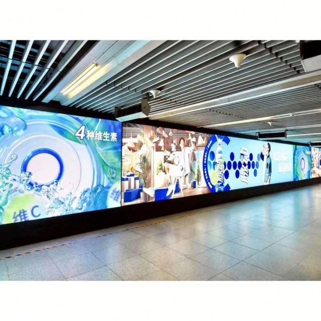 Junchen COB Mini 4K P1.56 Indoor LED Video Wall Digital Poster Full Color IP54 Shopping Mall Display