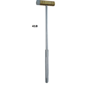 Marteau de haute qualité en laiton et fibre avec manche en acier, outils de bijouterie, outils de fabrication de bijoux, vente en gros, prix le plus bas, meilleur produit - Product Image 1