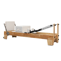 Machine de Pilates ProCircle PCH88-X en chêne - Équipement de gym durable et écologique en chêne et cuir PU pour usage domestique et studio de Pilates - Garantie 3 ans