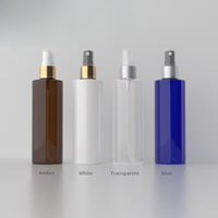 Vente en gros de conditionnements cosmétiques très demandés, flacon pompe en plastique PET de 120 ml pour mini-shampooing, lotion, crème pour le visage, gel douche
