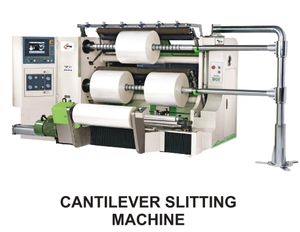 Cantilever Slitting <b>Machine</b> 40 Inch High Speed 350 MPM <b>Laminates</b> Roll Roll Automatic Rewinder Flexible Packaging Film MOHINDRA - Product Image 2