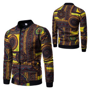 2022 hiver hommes décontracté laine veste noir col montant avec Varsity imprimé lâche coupe vêtements de base - Product Image 3