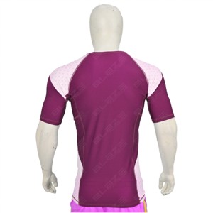 Venta al por mayor Bjj Spandex Custom Print Rash Guard Camisetas de hombre - Product Image 2