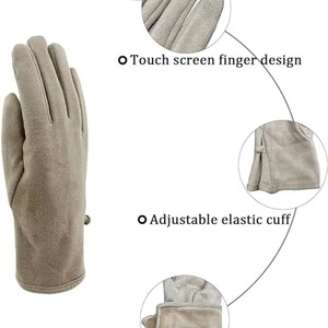 Guantes de Invierno Personalizados de Nuevo Estilo, Guantes Antideslizantes para Montar a Caballo, Guantes de Conducción de Piel de Vaca para Bebé, Calidad Premium - Product Image 4