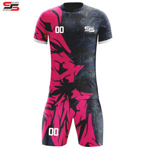 Uniformes de Fútbol Personalizados al por Mayor, Diseño Personalizado, Impresión por Transferencia de Calor, 100% Poliéster, Antibacterianos, de Secado Rápido, sin Mangas - Product Image 3