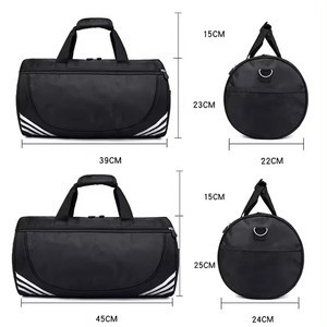 Popular bolsa de lona plegable para gimnasio, bolsa de entrenamiento deportivo, bolsas de lona ligeras para hombres y mujeres - Product Image 4