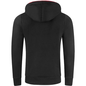 เสื้อฮู้ดผ้าฝ้ายสีทึบสำหรับผู้ชายเสื้อสเวตเชิ้ตแห้งเร็วน้ำหนักเบาระบายอากาศได้คลาสสิกสำหรับฤดูหนาว - Product Image 5