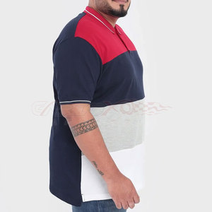 Polo surdimensionné pour hommes à manches courtes et tissu léger pour l'été T-shirt polo surdimensionné pour hommes - Product Image 2