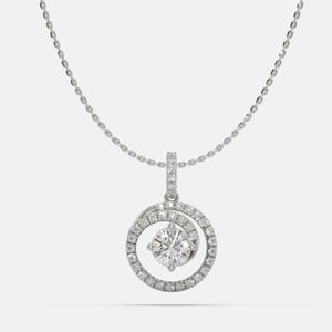 Collier personnalisé en argent 925 avec zircon cubique Pendentif en argent personnalisé en diamant Hip Hop Moissanite pour femmes - Product Image 2
