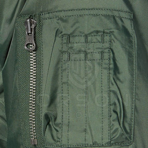 Blouson aviateur à col montant en polyester respirant et à séchage rapide de haute qualité pour hommes avec options de personnalisation et service OEM - Product Image 6