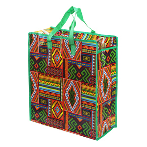 ถุงผ้า PP สำหรับการเดินทางและการจัดเก็บซิปเคลือบผิวกันน้ำสำหรับผู้ผลิตชั้นนำของเวียดนามพิมพ์แบบกำหนดเองความจุขนาดใหญ่ - Product Image 3