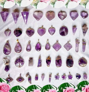 Bonito colgante de piedras preciosas en forma ovalada y puntiaguda de Cuarzo Rosa, recién llegado colgante de plata, joyería para regalo de Festival, joyería - Product Image 3